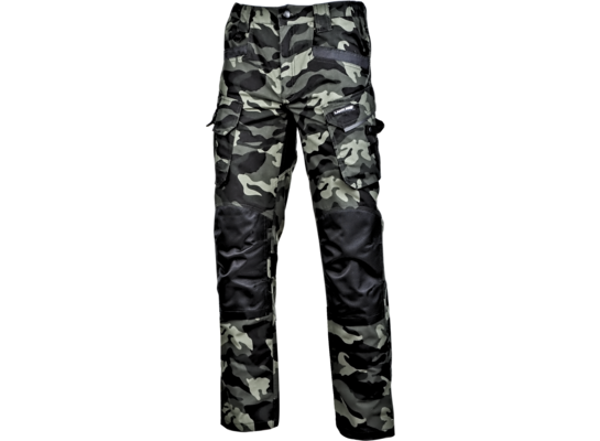 Spodnie bojówki moro zielone ze wzmocnieniami "S" CE LAHTI PRO