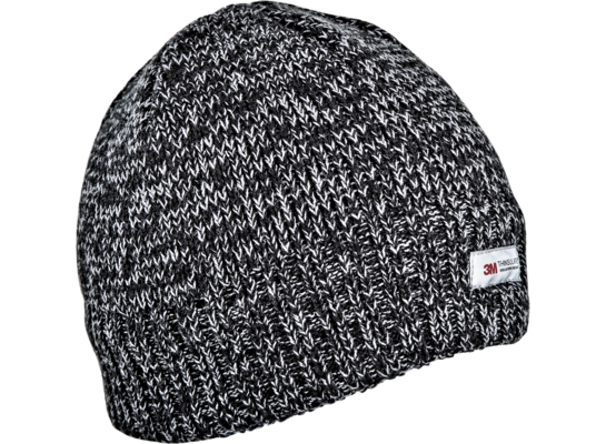 Czapka akrylowa z ociepliną thinsulate czarna melange LAHTI PRO