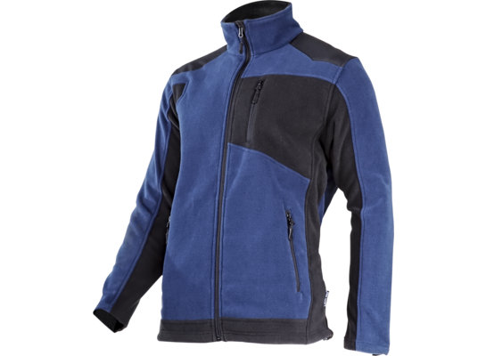 Bluza polarowa ze wzmocnieniami granatowo-czarna "3XL" CE LAHTI PRO