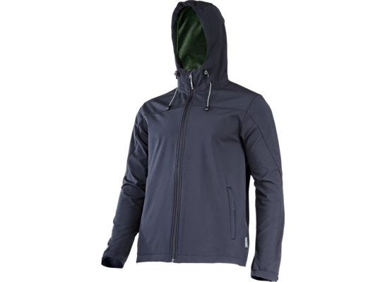 Kurtka softshell z kapturem czarna "L" CE LAHTI PRO