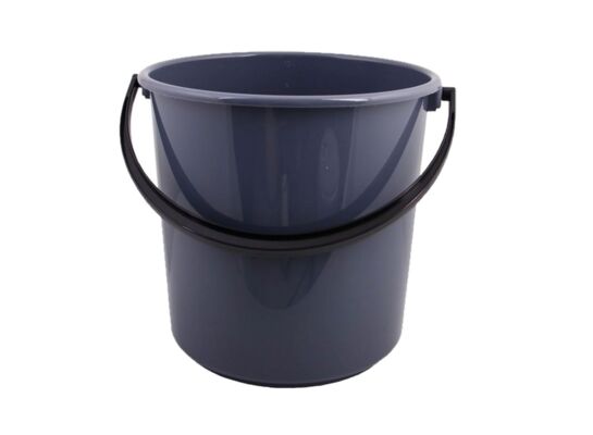 Wiadro West 10 l ciemny popiel