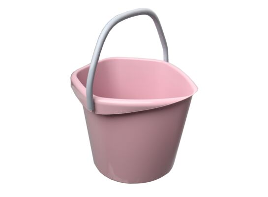 Wiadro Bravo 14 l róż/popiel turkus/popiel