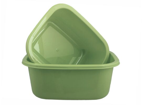 Miska West owalna 16 l oliwkowa