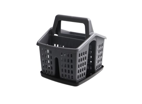 Ociekacz z rączką srebrny