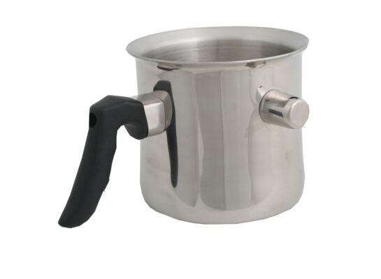 Garnek do mleka nierdzewny Barell 1 l