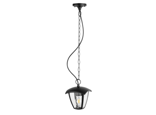 Lampa zewnętrzna IGMA wisząca E27 IP44 czarna
