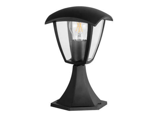 Lampa zewnętrzna IGMA stojąca niska E27 IP44 czarna