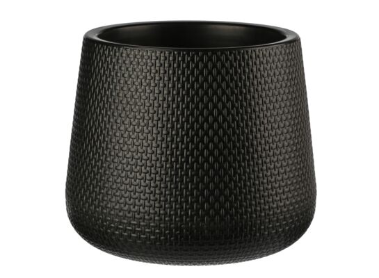 Doniczka Z/P AGATE 13 cm czarny