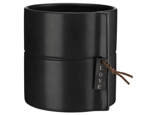 Osłonka ceramiczna ELIZA 13 cm czarny