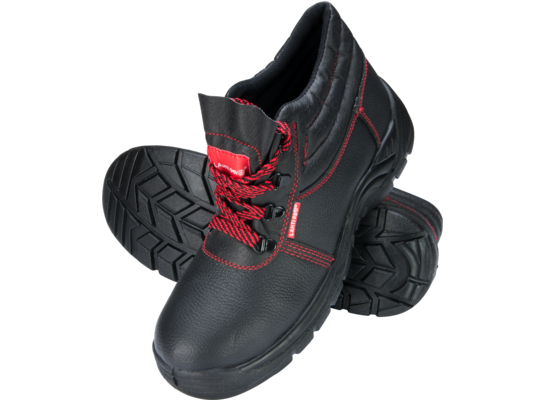 Trzewiki bez podnoska skórzane czarne O1 SRC 41 CE LAHTI PRO