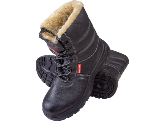 Trzewiki ocieplane wysokie skórzane czarne S3 SRC 45 CE LAHTI PRO
