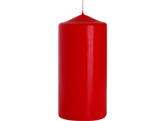 Świeca walec 70/150 a1 czerwony Bispol
