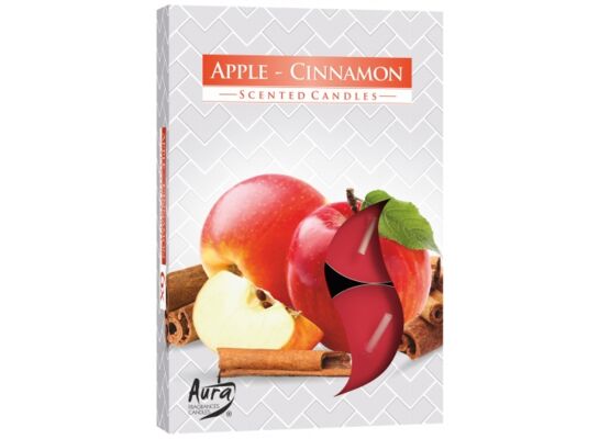 Podgrzewacz zapachowy jabłko-cynamon 6 sztuk Bispol