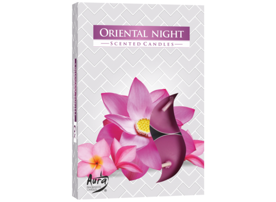 Podgrzewacz zapachowy orientalna noc 6 sztuk Bispol