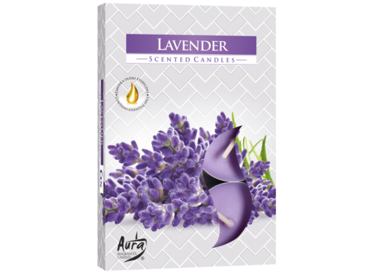 Podgrzewacz zapachowy lawenda 6 sztuk Bispol