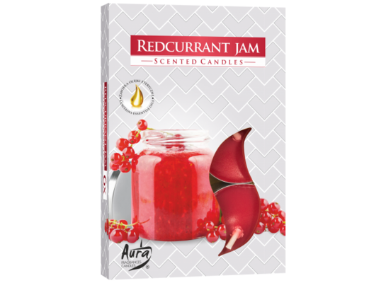 Podgrzewacz zapachowy dżem porzeczkowy 6 sztuk Bispol