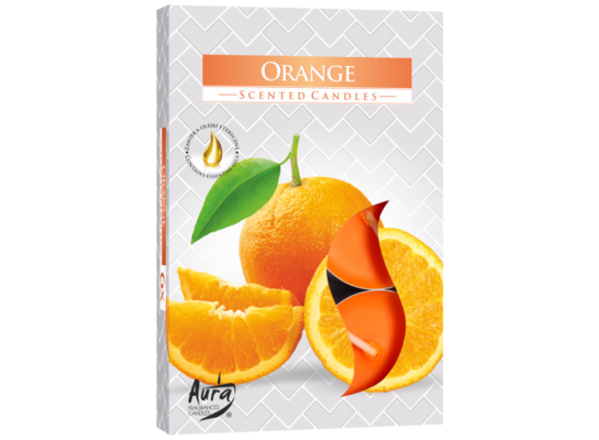 Podgrzewacz zapachowy pomarańcza 6 sztuk Bispol