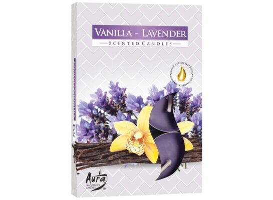 Podgrzewacz zapachowy wanilia/lawenda 6 sztuk Bispol