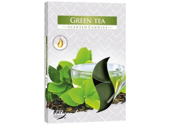 Podgrzewacz zapachowy zielona herbata 6 sztuk Bispol