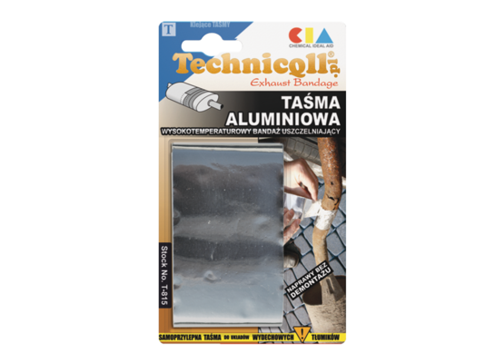 Taśma aluminiowa-bandaż do tłumików Technicqll