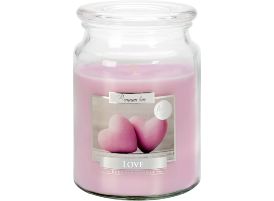 Świeca zapachowa w szkle SND99 love Bispol