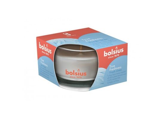 Świeca zapachowa w szkle 50/80 Fresh Line Bolsius