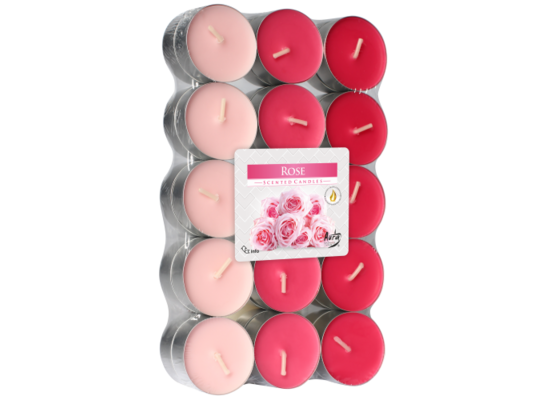 Podgrzewacz zapachowy róża 30 sztuk Bispol