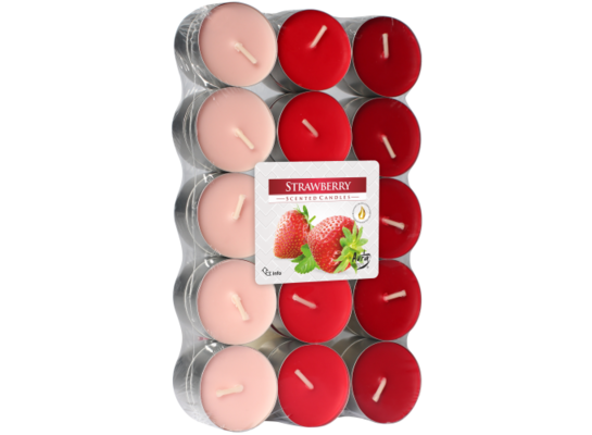 Podgrzewacz zapachowy truskawka 30 sztuk Bispol