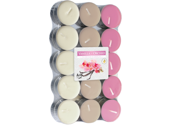 Podgrzewacz zapachowy wanilia/orchidea 30 sztuk Bispol