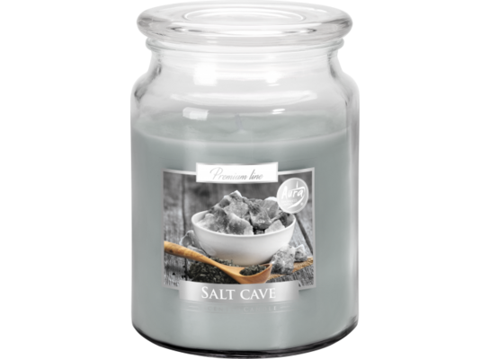 Świeca zapachowa w szkle SND99 grota solna Bispol