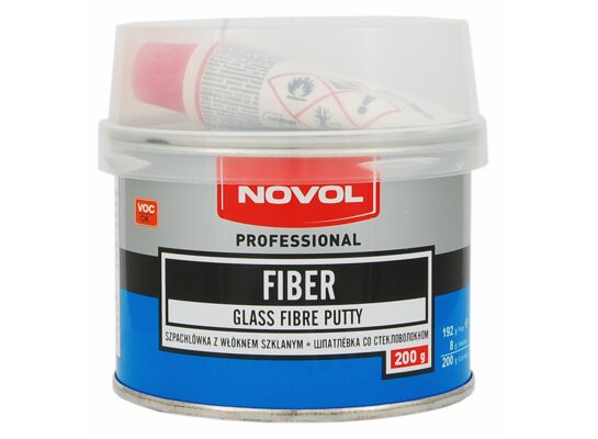 Szpachlówka z włóknem szklanym FIBER 0,20 kg Novol