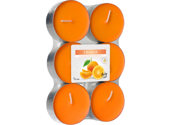 Podgrzewacz zapachowy maxi pomarańcz 6 sztuk Bispol