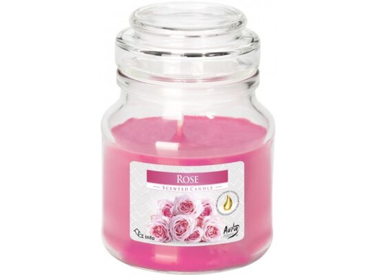 Świeca zapachowa w szkle SND71 róża Bispol
