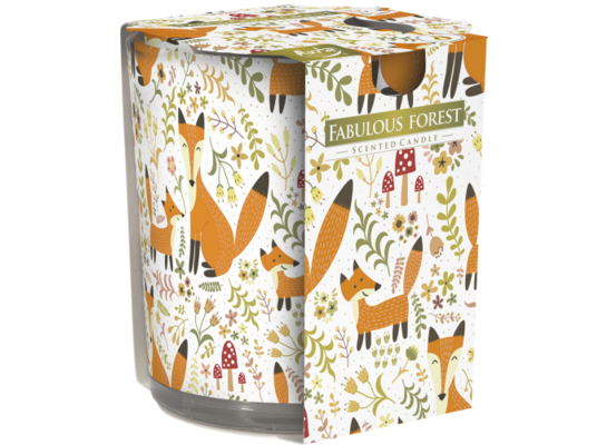 Świeca zapachowa w szkle SN72s Bajkowy las Bispol