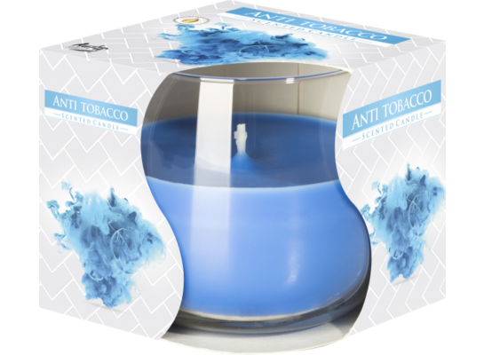 Świeca zapachowa w szkle SN71 antytabak Bispol