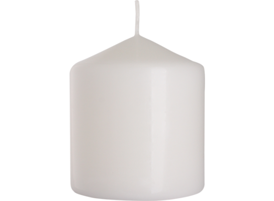 Świeca walec 80/90 a1 biała 090 Bispol