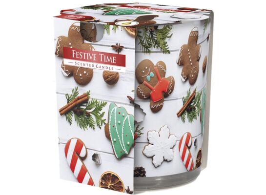 Świeca zapachowa w szkle SN72s Czas radości Bispol