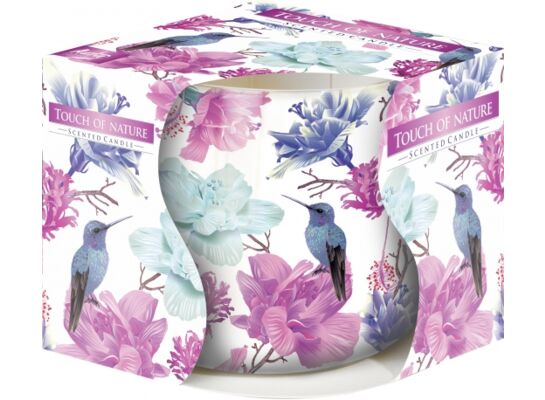 Świeca zapachowa w szkle SN71 dotyk natury Bispol