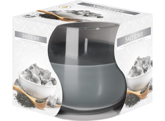 Świeca zapachowa w szkle SN71 grota solna Bispol