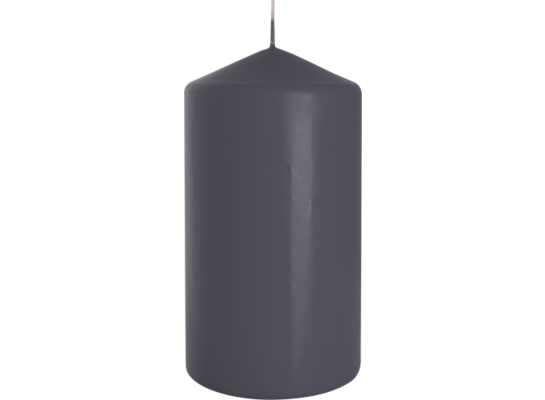 Świeca walec 80/150 szara Bispol