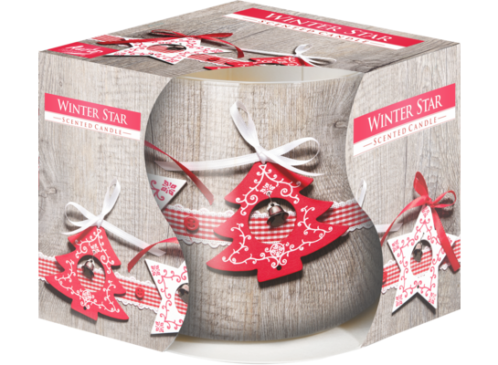 Świeca zapachowa w szkle SN71 Gwiazdka Bispol