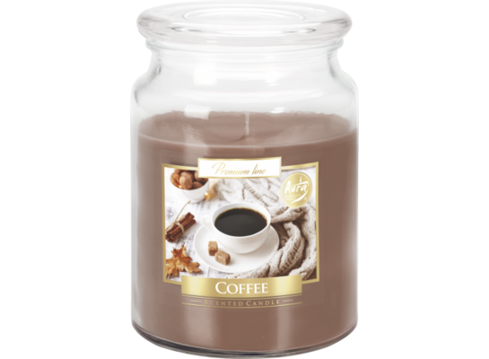 Świeca zapachowa w szkle SND99 kawa Bispol