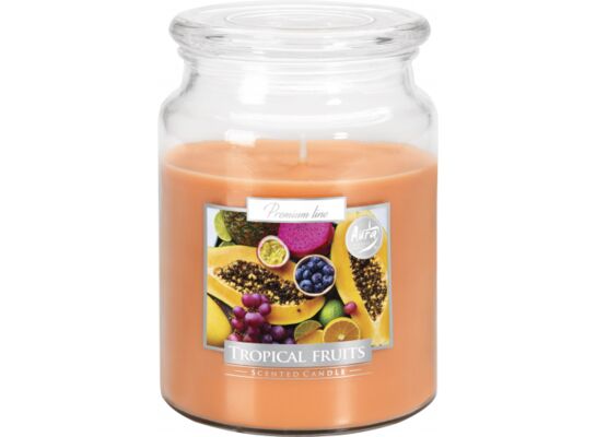Świeca zapachowa w szkle SND99 owoce tropikalne Bispol