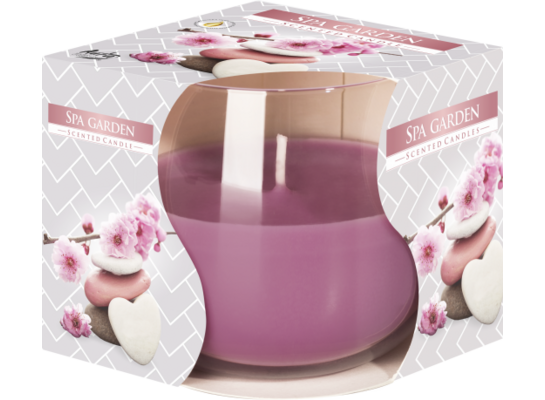 Świeca zapachowa w szkle SN71 ogród spa Bispol