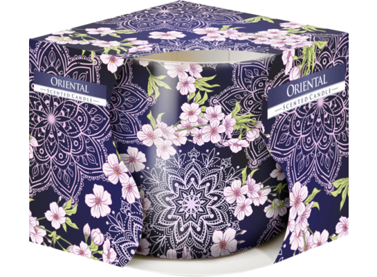 Świeca zapachowa w szkle SN71 orientalny Bispol