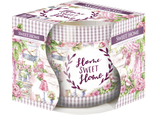 Świeca zapachowa w szkle SN71 sweet home Bispol