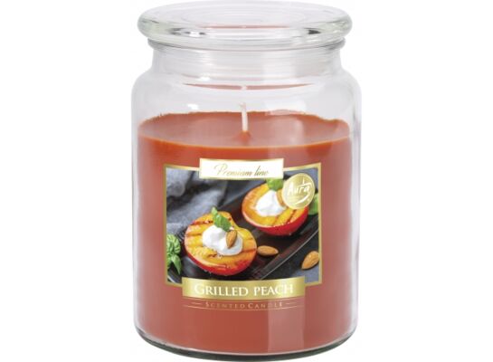 Świeca zapachowa w szkle SND99 grillowana brzoskwinia Bispol