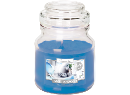 Świeca zapachowa w szkle SND71 antytabak Bispol