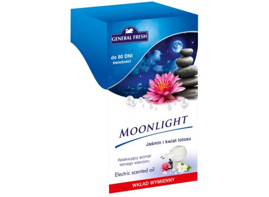 Elektryczny odświeżacz powietrza Arola Electric Scented Oil zapas 25 ml jaśmin i kwiat lotosu General Fresh