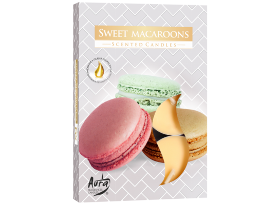 Podgrzewacz zapachowy słodkie makaron 6 sztuk Bispol